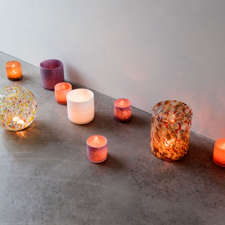 Lanterna-vaso Calore M Ø 15 cm, Bianco Byon