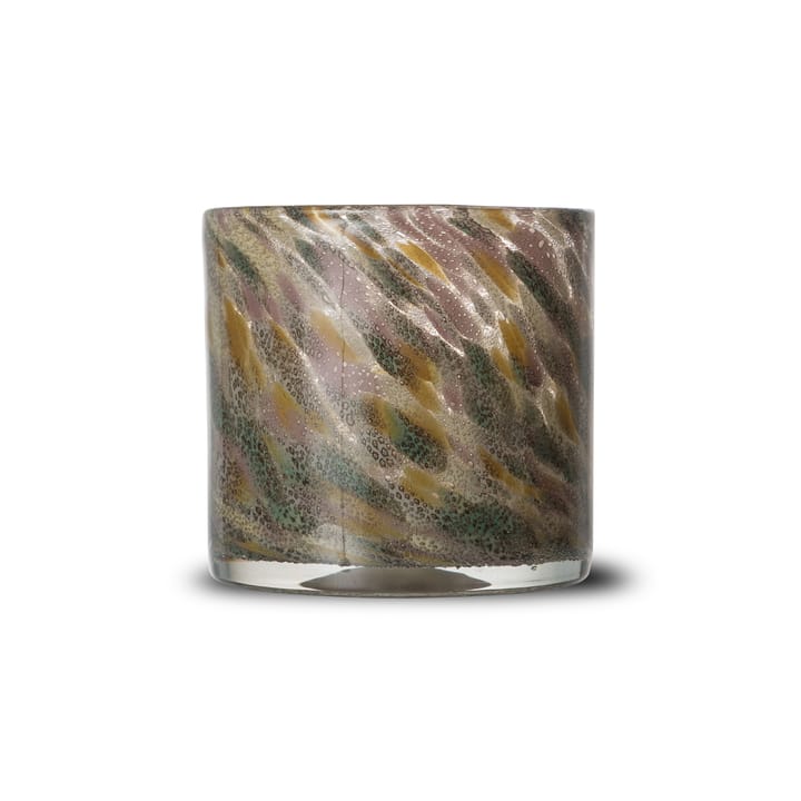 Lanterna-vaso Calore M Ø 15 cm - Multicolore (giallo-verde-rosa) - Byon