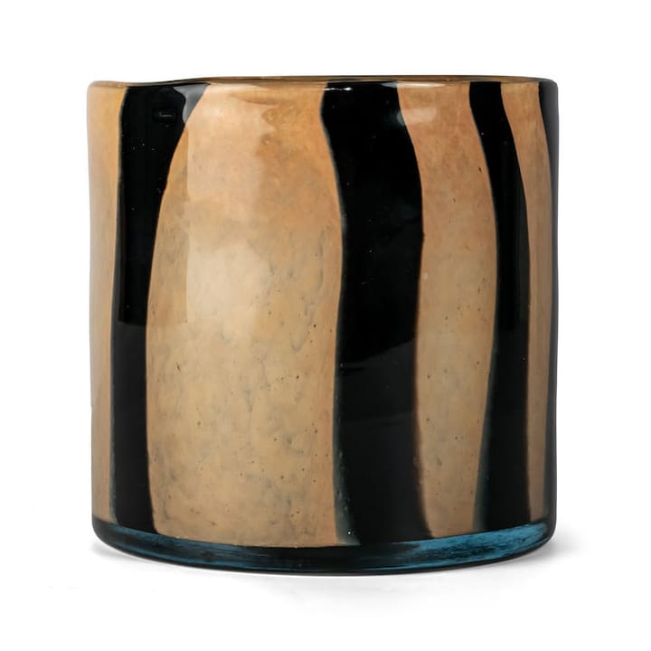 Lanterna-vaso Calore M Ø 15 cm - Nero-beige - Byon