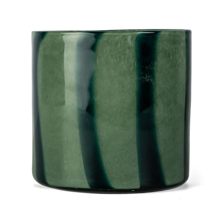 Lanterna-vaso Calore M Ø 15 cm - Verde-verde scuro - Byon