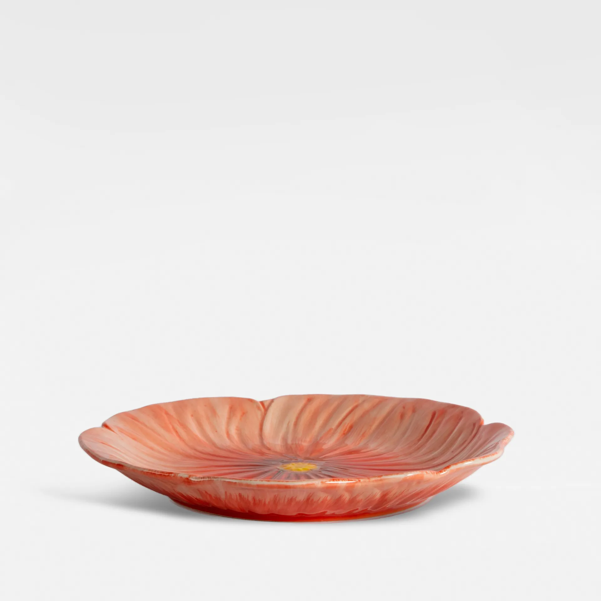 Piattino Poppy 20.5x21 cm, Rosso Byon
