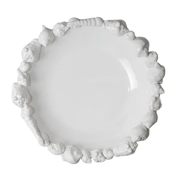 Piattino Shell 38 cm - bianco - Byon
