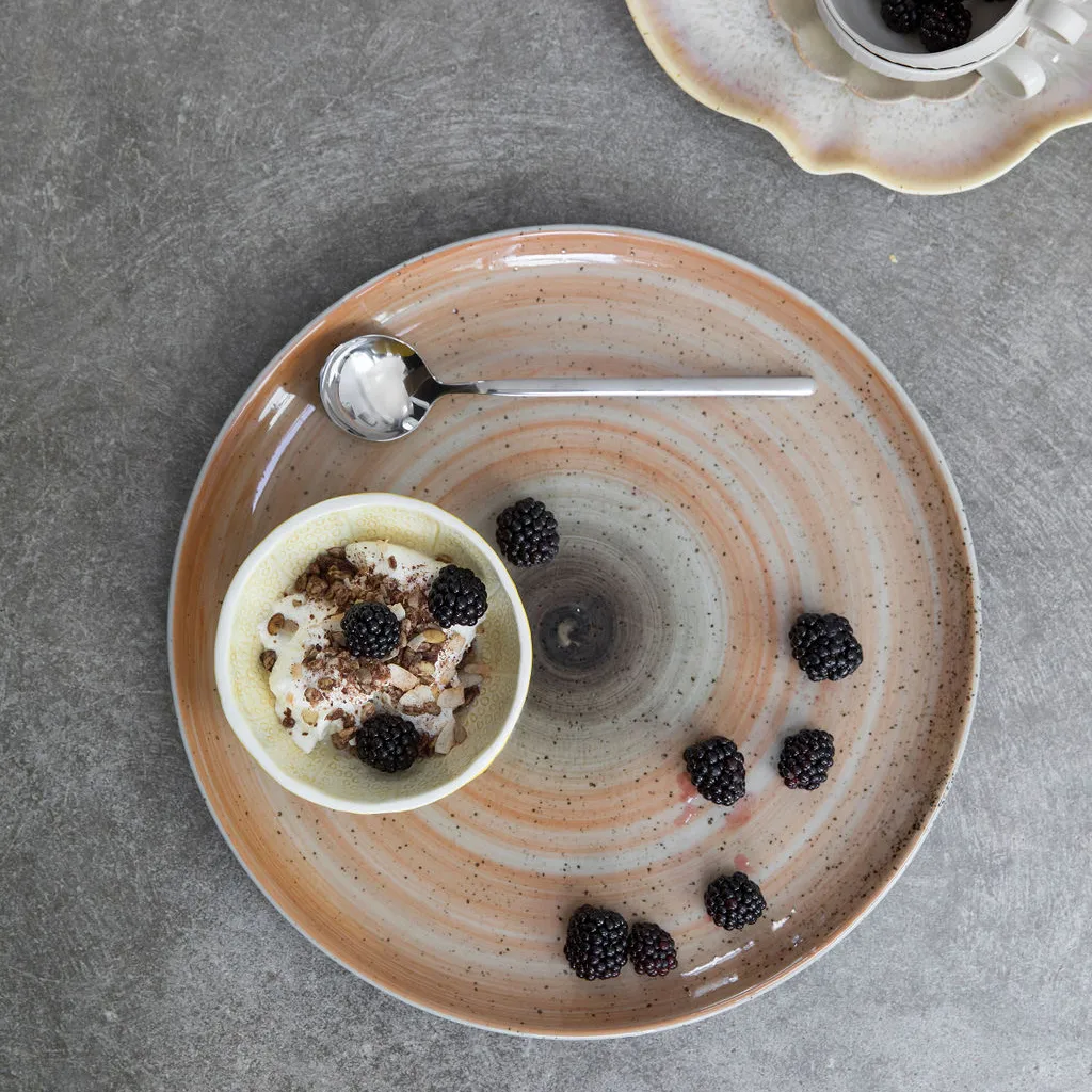 Piatto da portata Juno 34 cm, arancione Byon