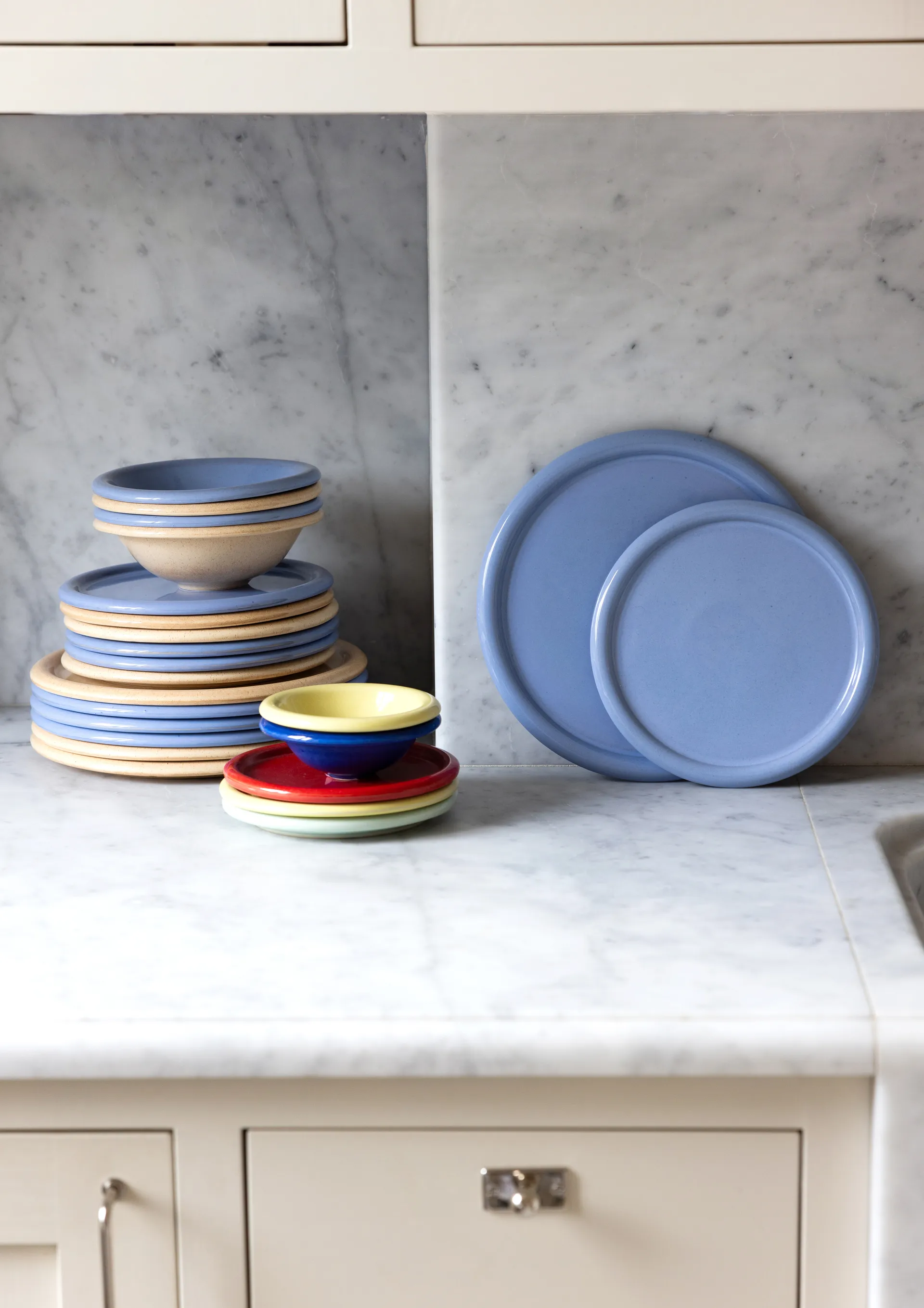 Piatto Porto Ø26,5 cm, Azzurro Byon