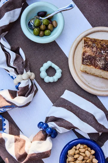 Porto anelli per tovaglioli 4-pack - Blu - Byon