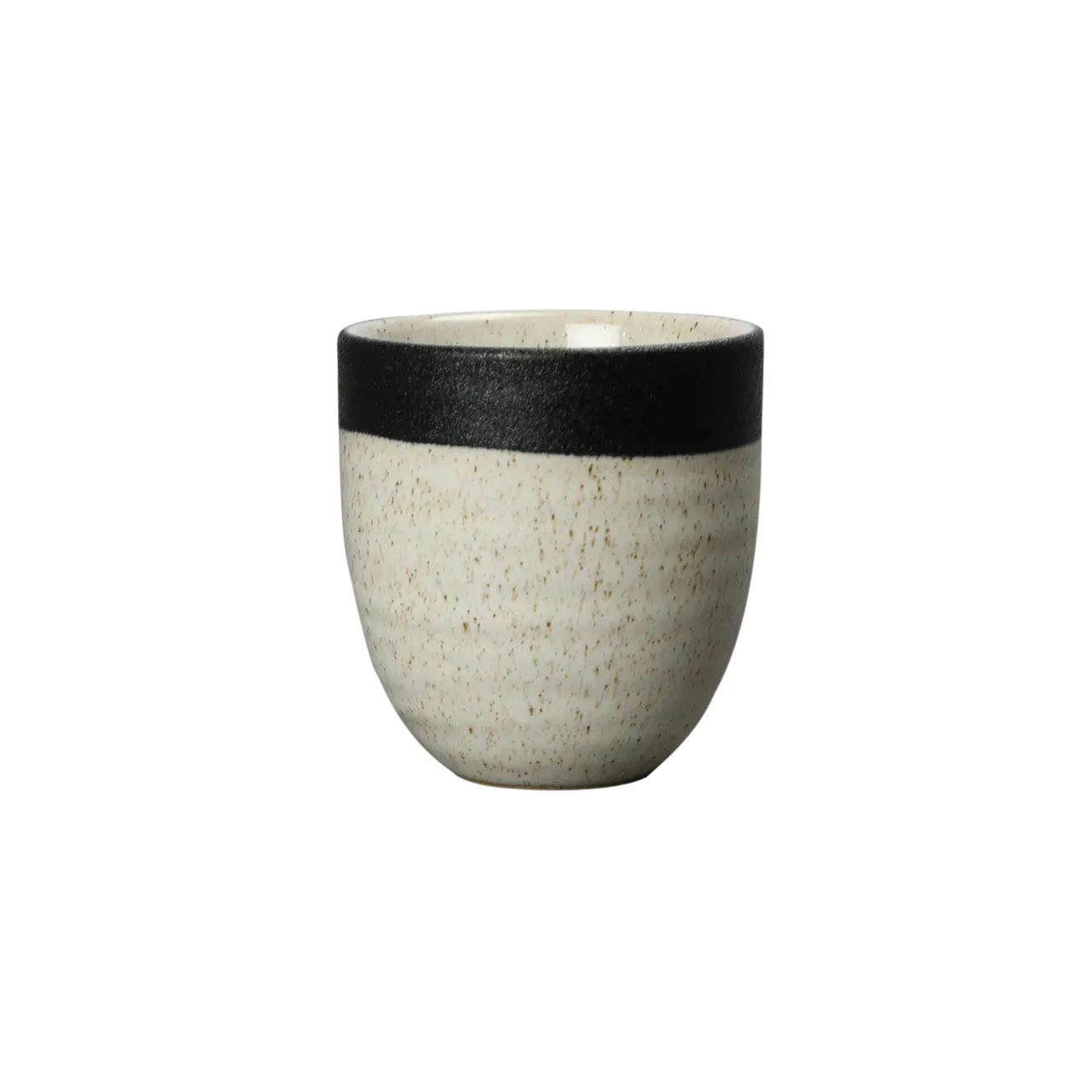 Tazza Aspraw 7 cm, nero-beige Byon