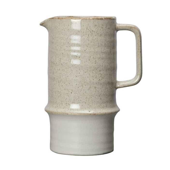 Vaso Asparagus beige-bianco opaco - 17 cm - Byon