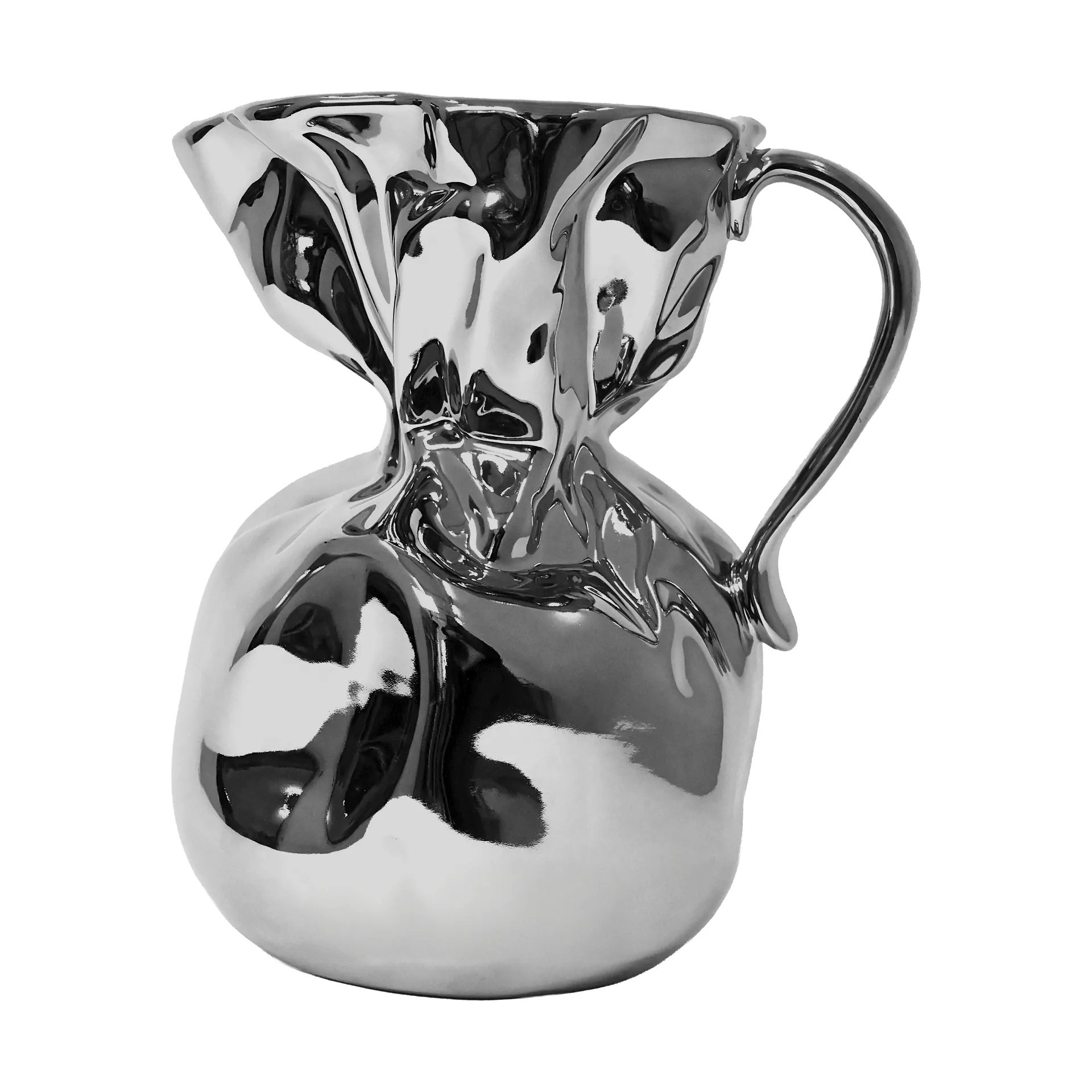 Vaso Crumple, Argento Byon