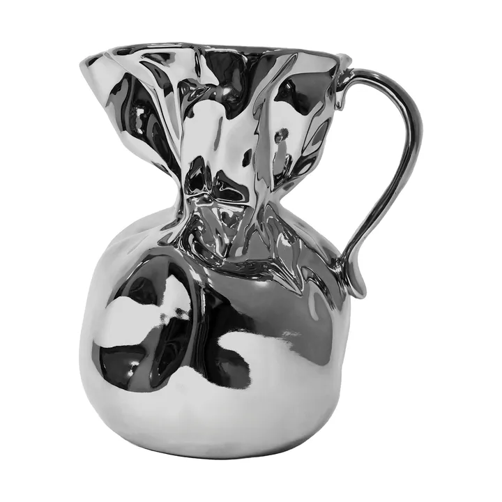 Vaso Crumple - Argento - Byon