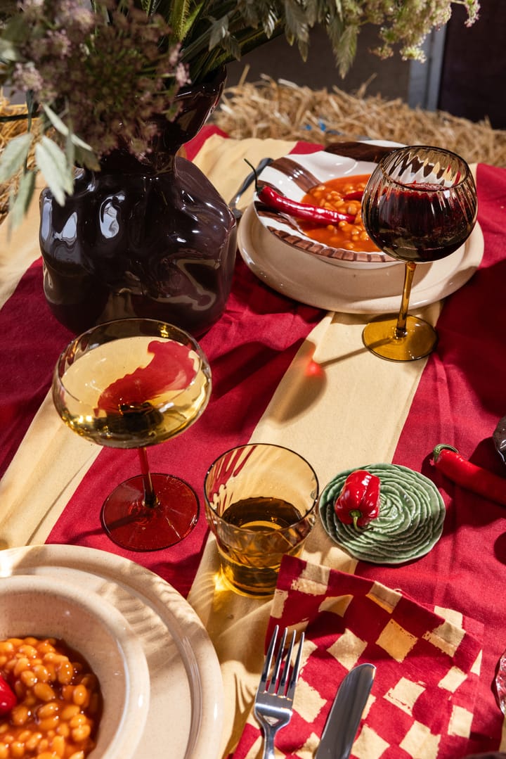 Vaso Crumple, Marrone Byon