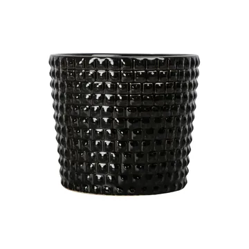 Vaso da fiori Corinne S - nero - Byon