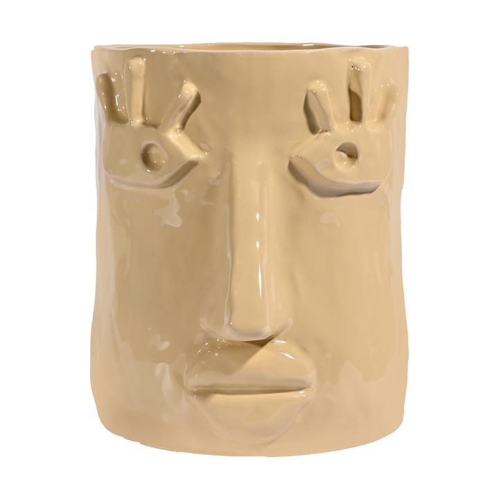 Vaso Facy L 24x19x22 cm - Beige - Byon