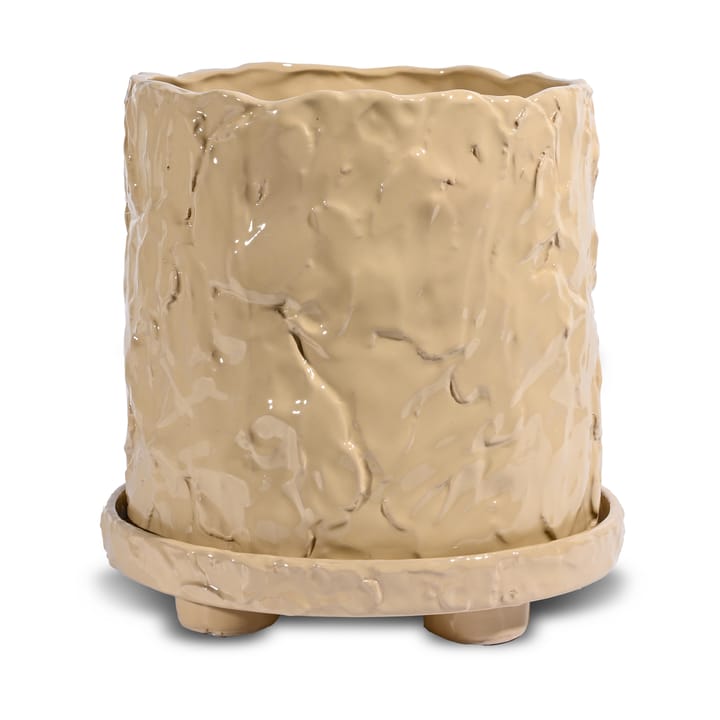Vaso Muddy L Ø23 cm - Beige - Byon