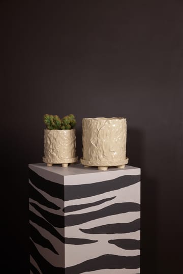 Vaso Muddy L Ø23 cm - Beige - Byon