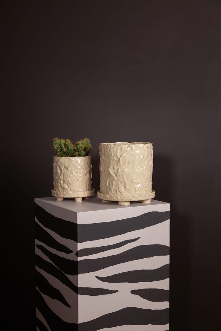 Vaso Muddy L Ø23 cm, Beige Byon