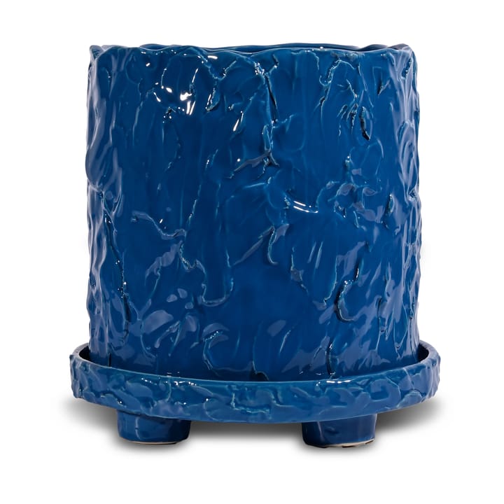 Vaso Muddy L Ø23 cm - Blu - Byon
