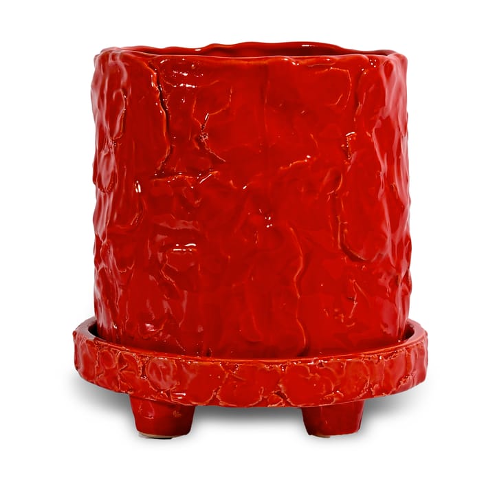 Vaso Muddy S Ø17,5 cm - Rosso - Byon