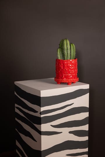 Vaso Muddy S Ø17,5 cm - Rosso - Byon