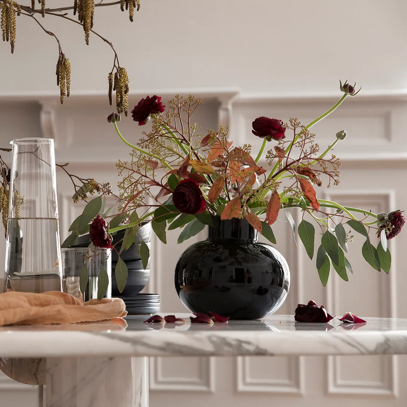 Vaso Odense Ø 20 cm, nero Byon