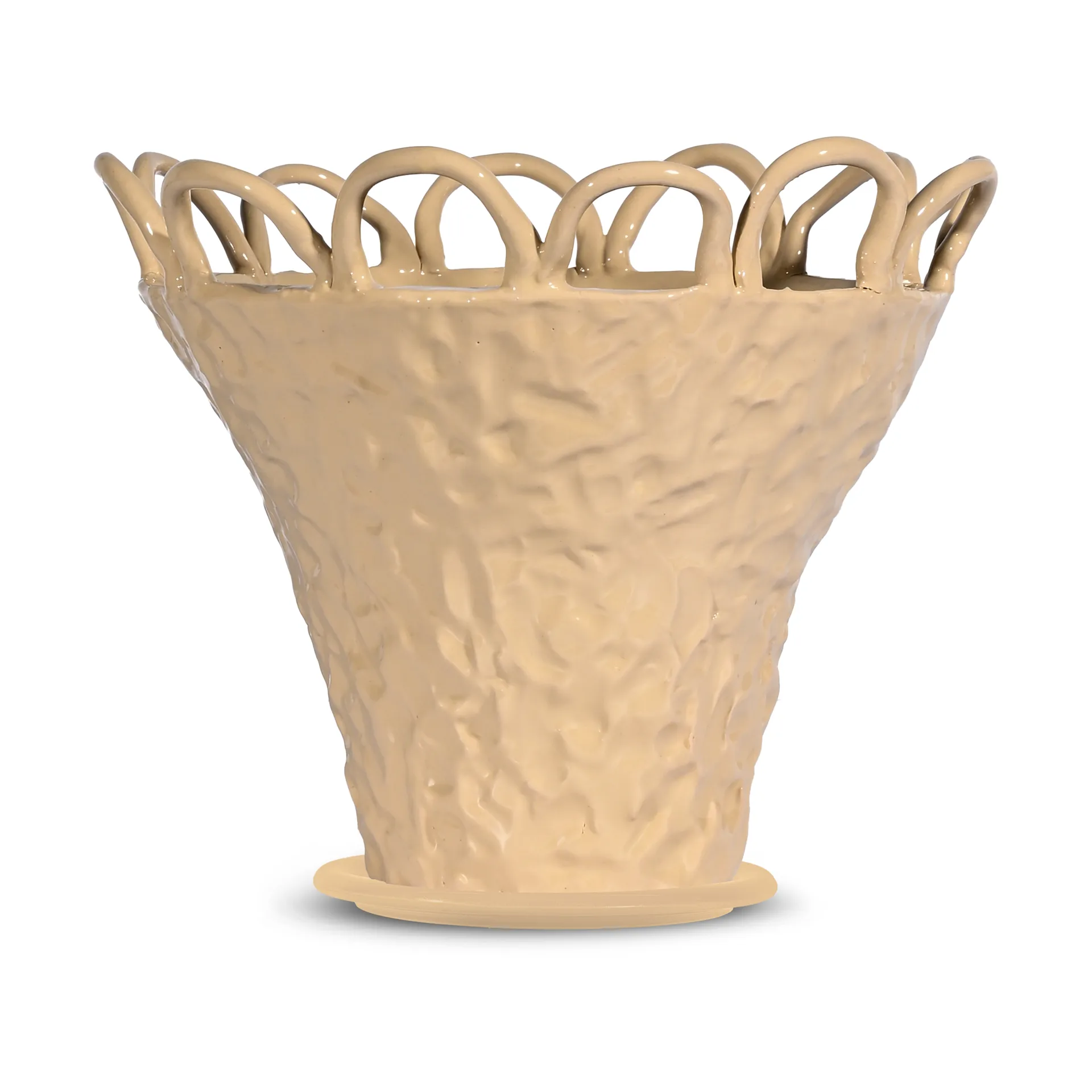Vaso Patty S Ø25 cm, Beige Byon
