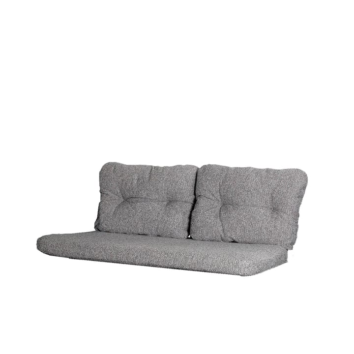 Cuscino per divano Ocean - Cane-Line intrecciato grigio scuro, sinistra/destra - Cane-line