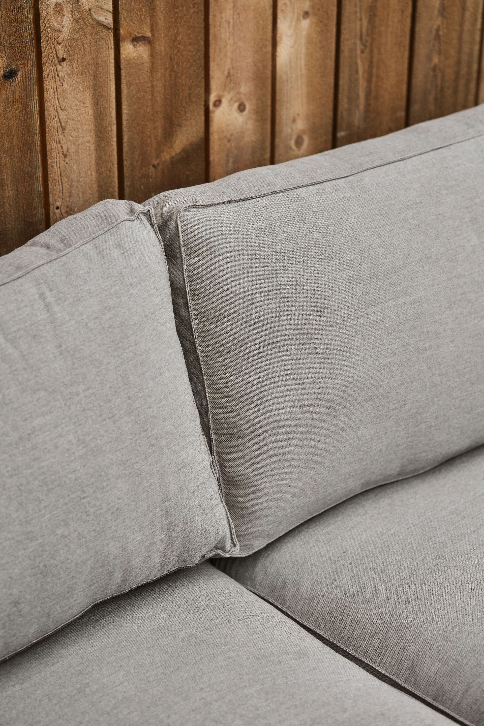 Divano Diamond a 3 posti soft rope, Cane-Line Natté taupe Cane-line