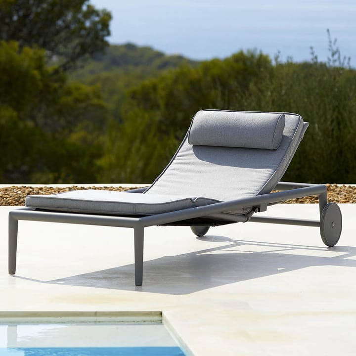 Lettino da sole Conic, Grigio Cane-line
