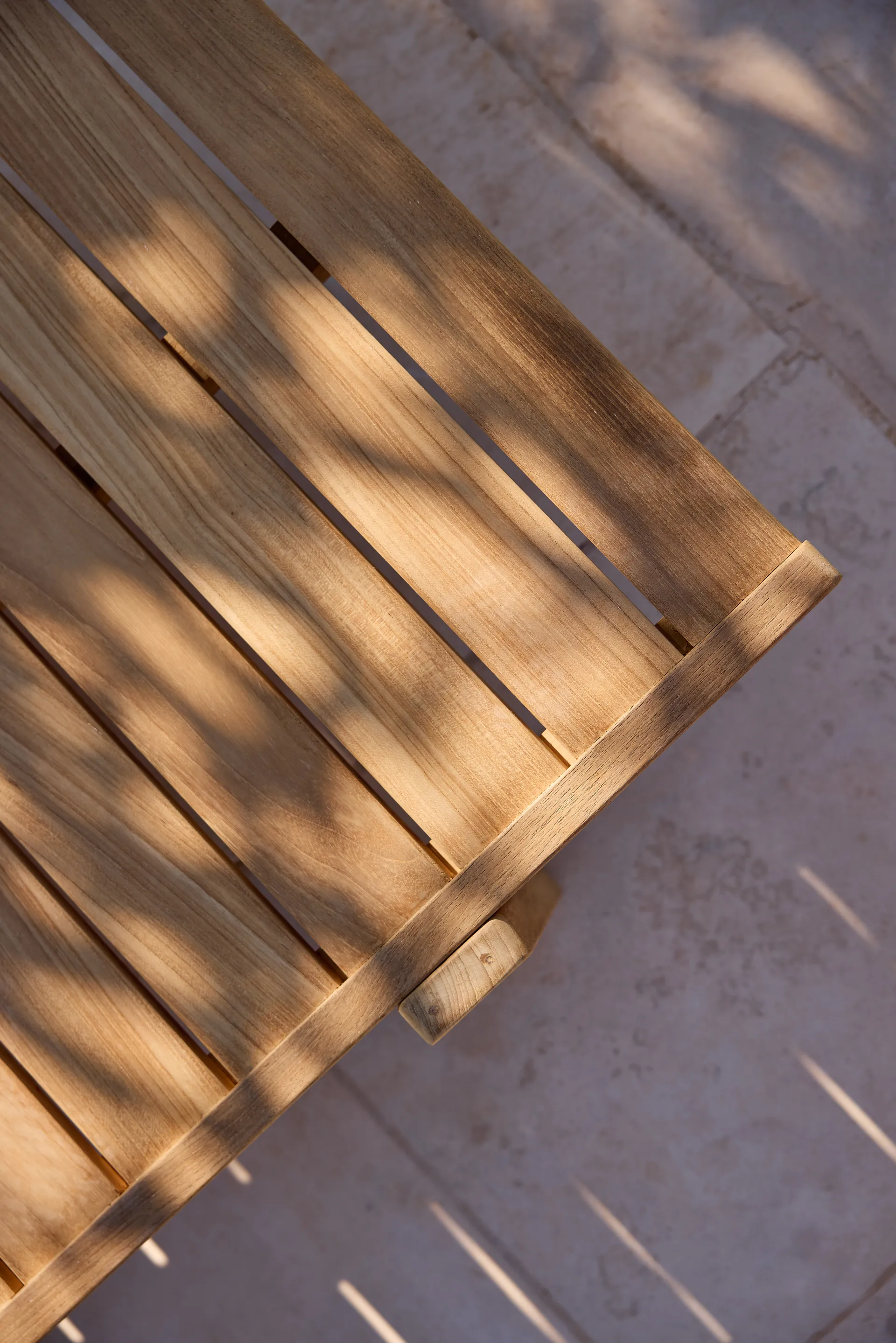 Lettino prendisole Vista, Teak Cane-line