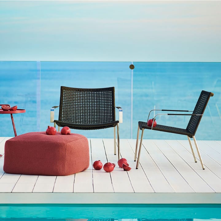 Poltrona lounge Straw, Antracite Cane-line
