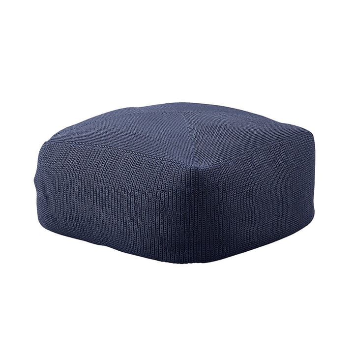 Pouf Divine, Midnight blue Cane-line
