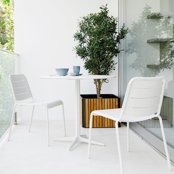 Sedia Copenhagen City, Grigio lava Cane-line