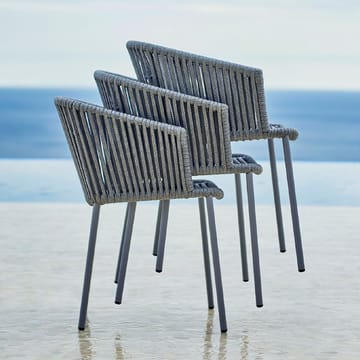 Sedia Impilabile Moments - Grigio - Cane-line