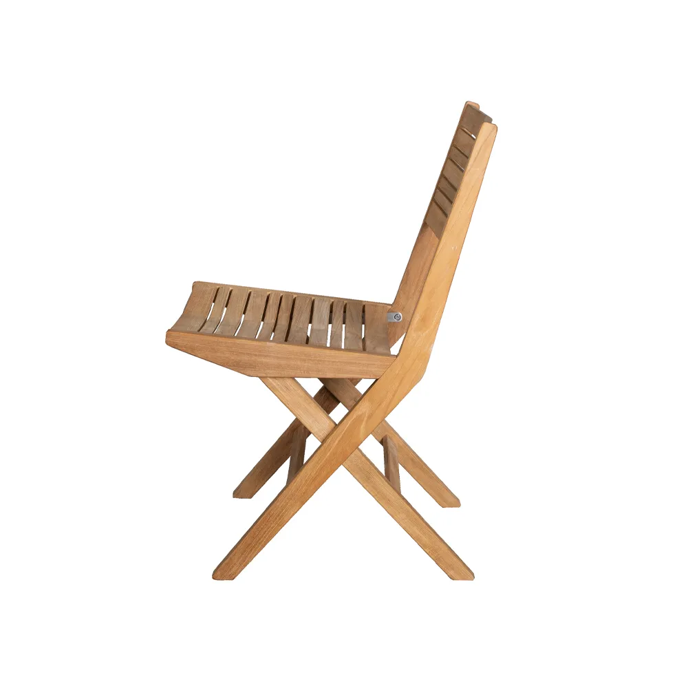 Sedia pieghevole Flip, Teak Cane-line