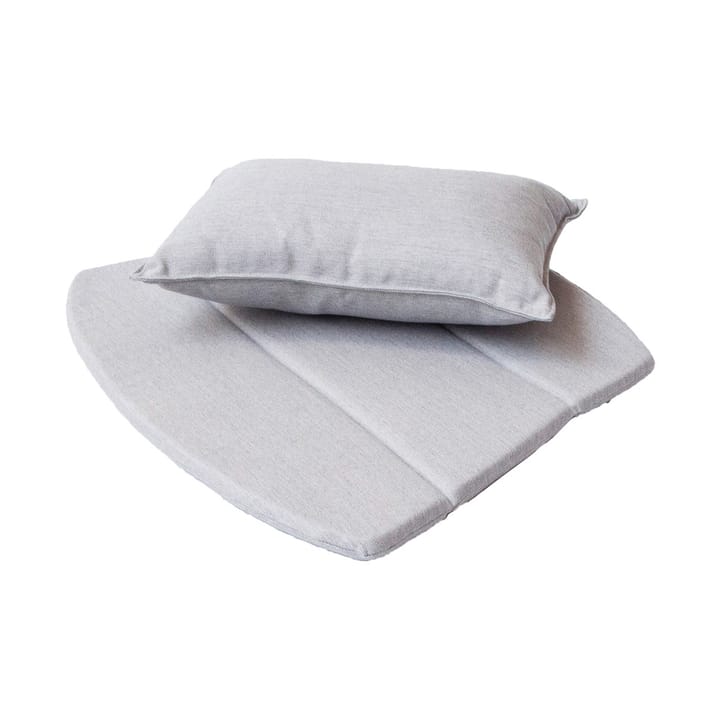 Set di cuscini Breeze per poltrona lounge - Cane-line Natté grigio chiaro - Cane-line