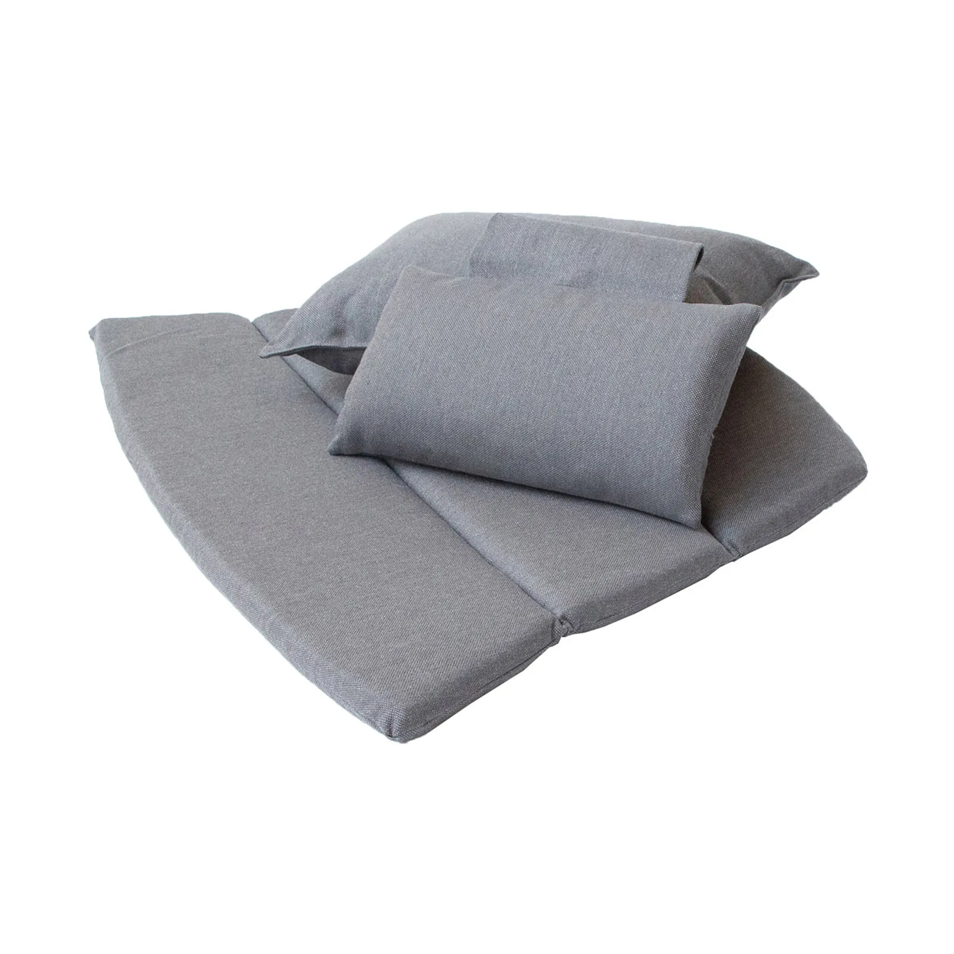Set di cuscini Breeze per poltrona lounge con schienale alto, Cane-line Grigio Natté Cane-line