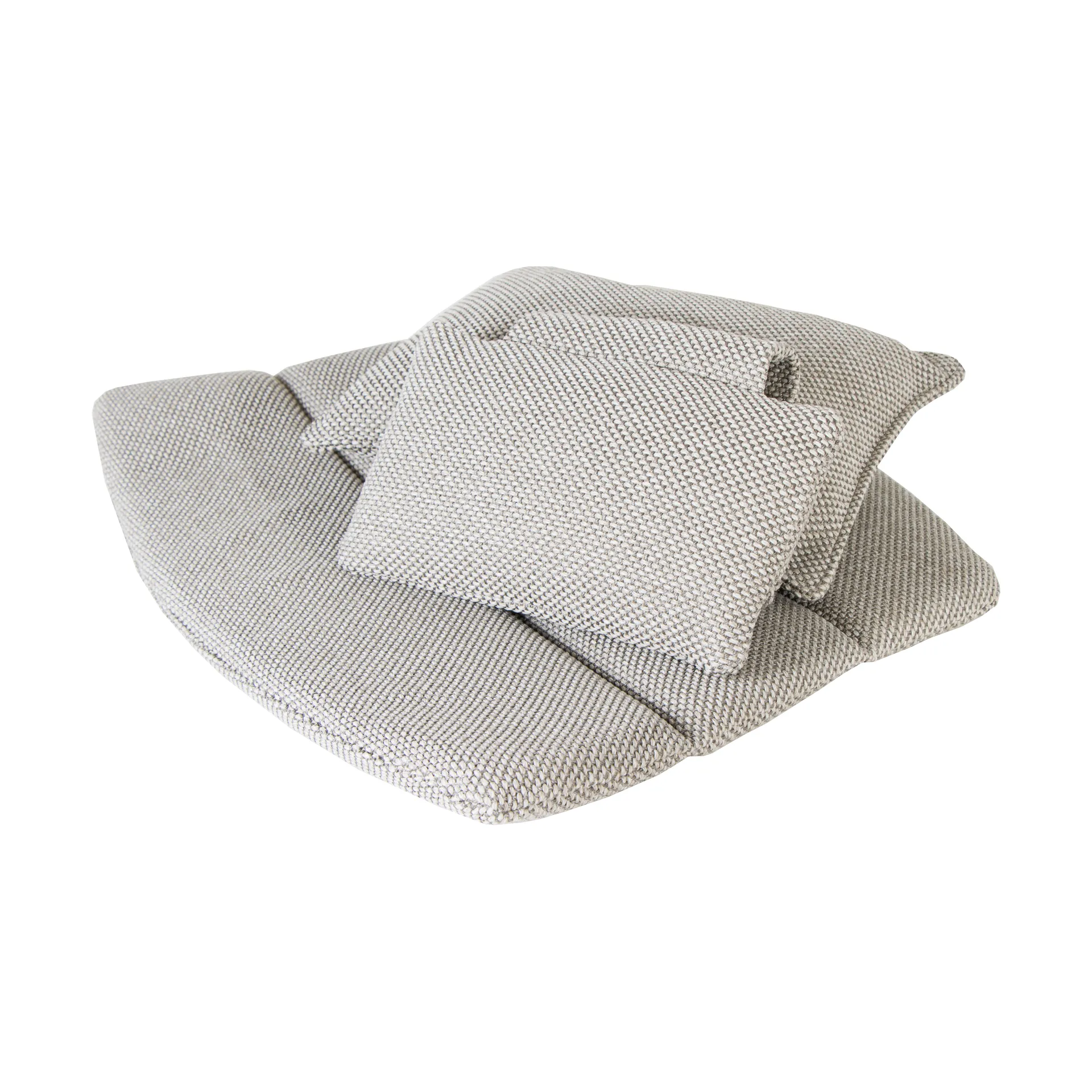 Set di cuscini Breeze per poltrona lounge con schienale alto, Foco grigio chiaro Cane-line