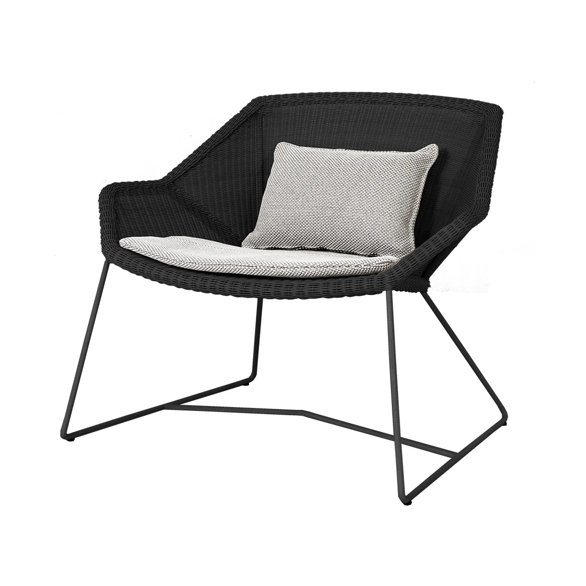 Set di cuscini Breeze per poltrona lounge, Luce grigio chiaro Focus Cane-line