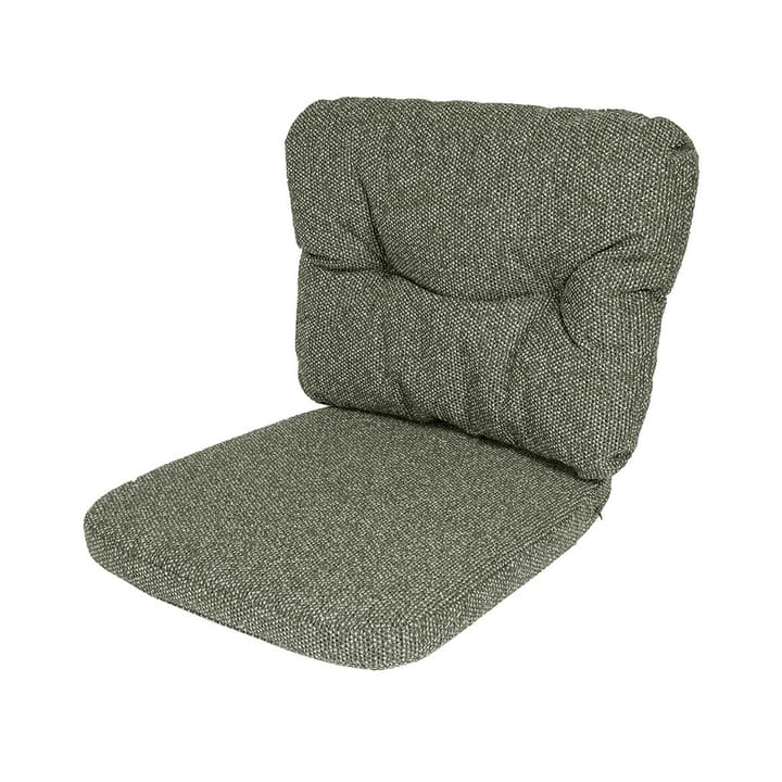 Set di cuscini per sedia Ocean/Basket/Moments - Tessuto verde scuro - Cane-line