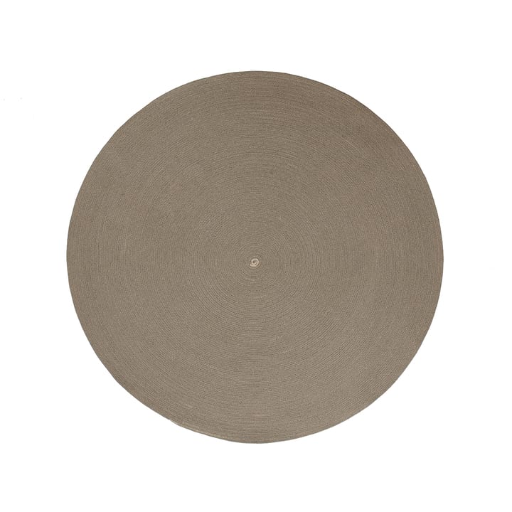 Tappeto rotondo Circle - Taupe, Ø140 cm, 140 cm - Cane-line