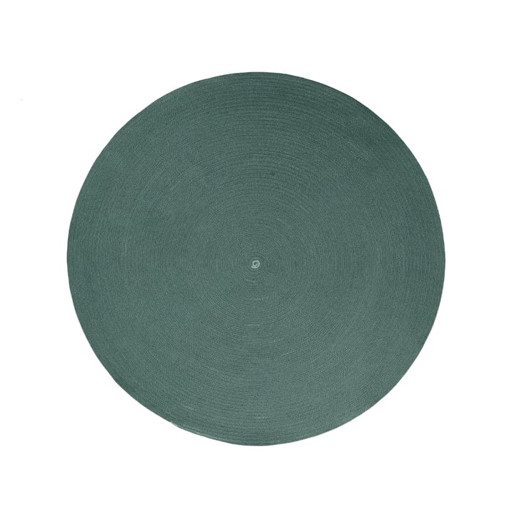 Tappeto rotondo Circle - Verde scuro, Ø140cm - Cane-line