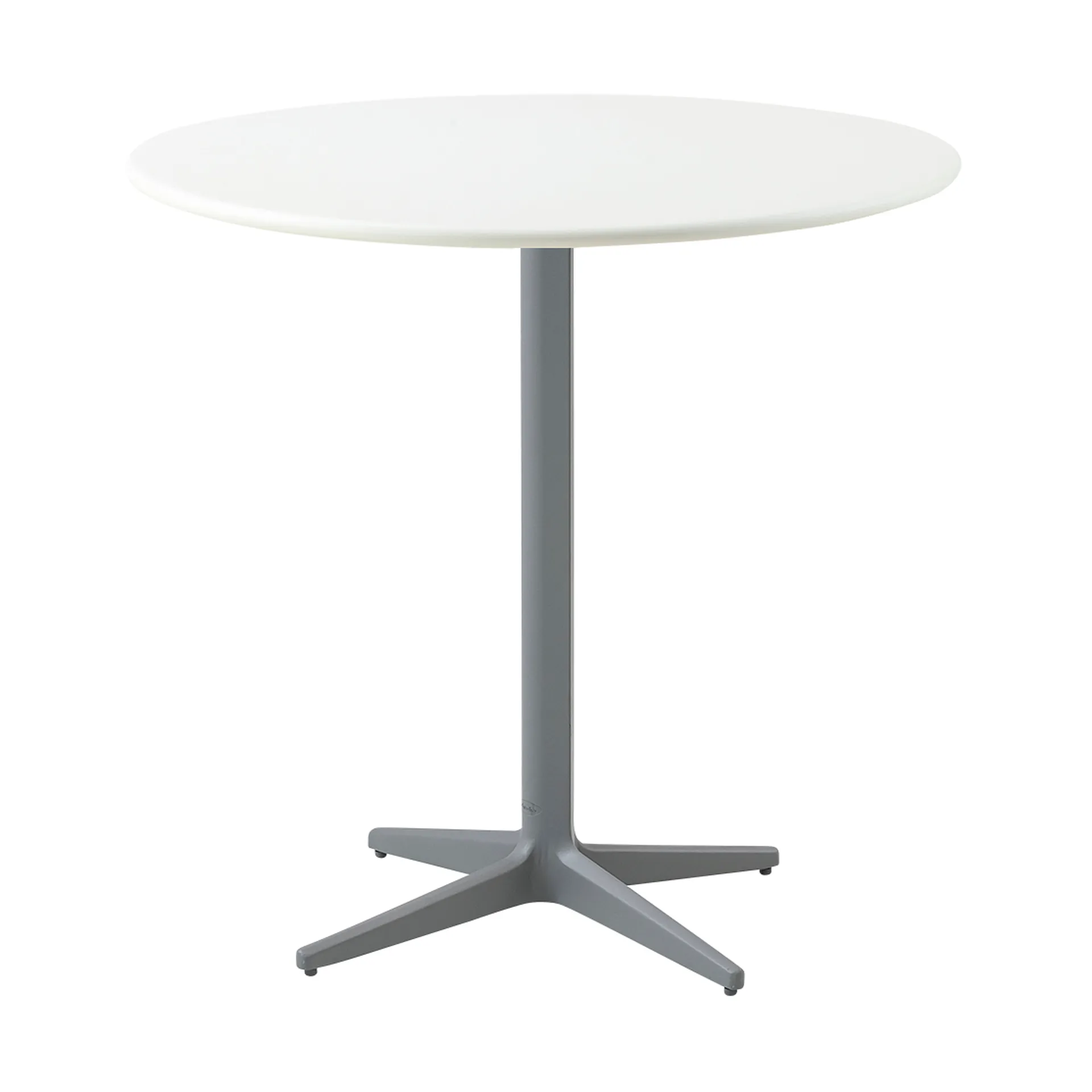Tavolino da caffè Drop Ø60 cm, Bianco-grigio chiaro Cane-line