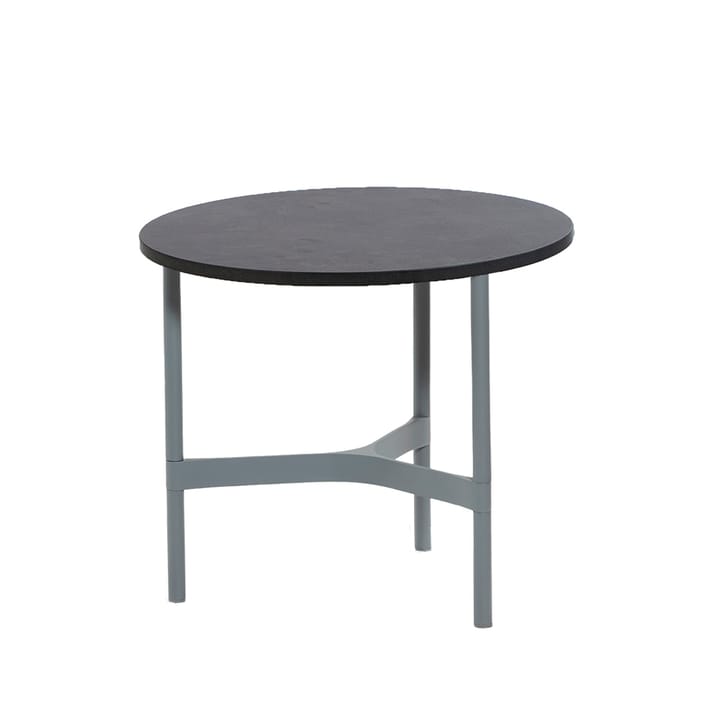 Tavolino da salotto Twist piccolo Ø45 cm - Grigio scuro-grigio chiaro - Cane-line