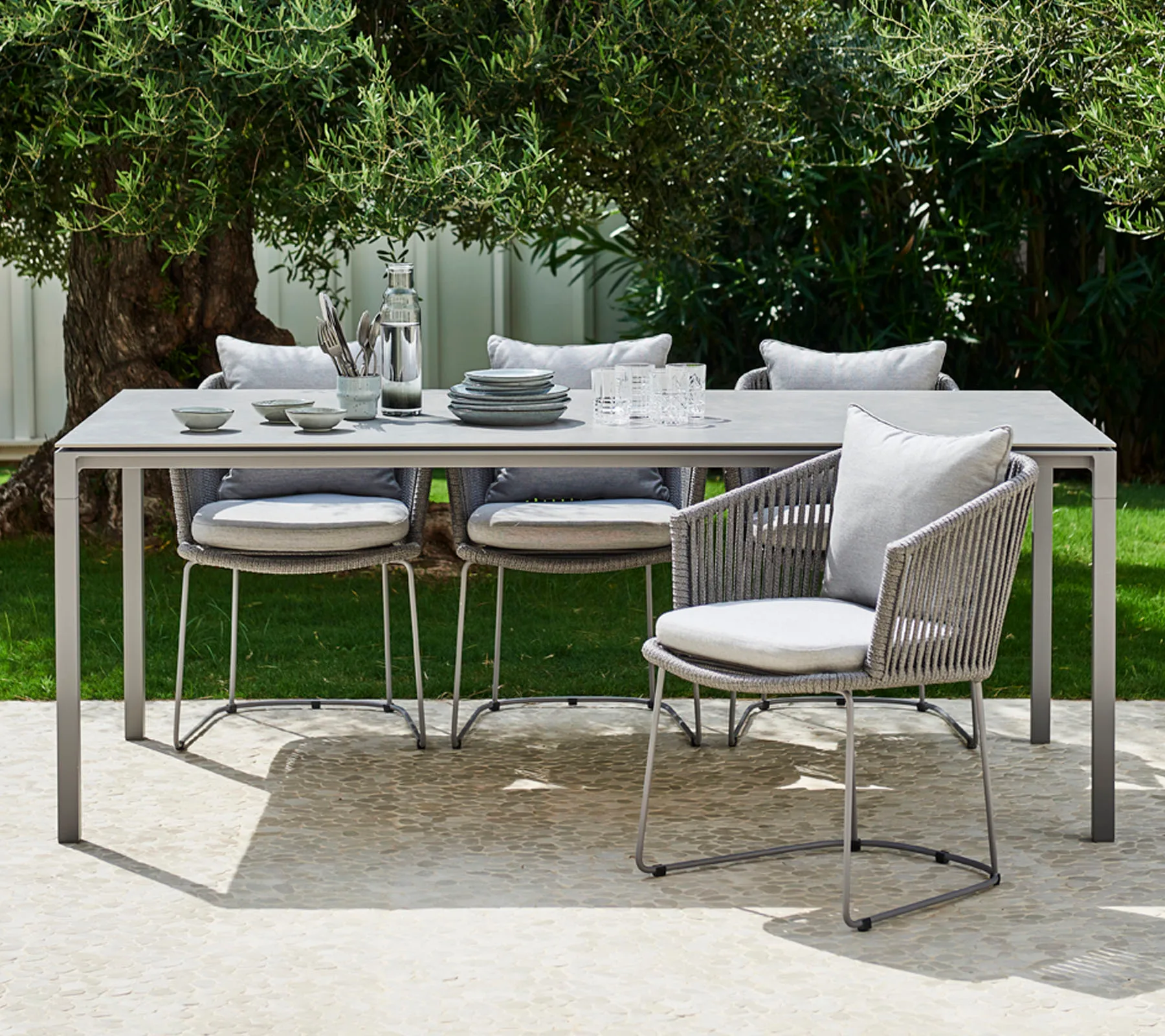 Tavolo Pure 200x100 cm Basalt grey-taupe,  Cane-line