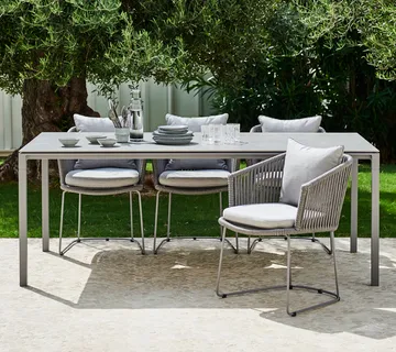 Tavolo Pure 200x100 cm Basalt grey-taupe - Cane-line