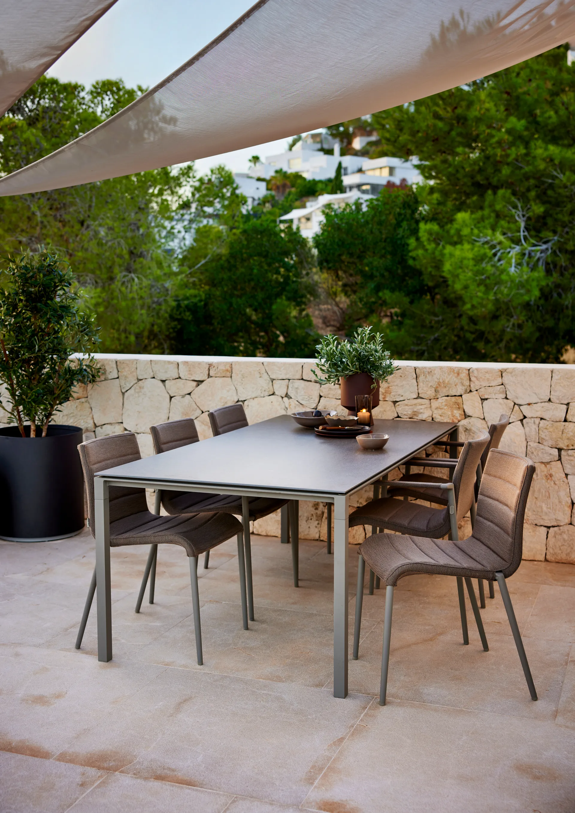 Tavolo Pure 200x100 cm Basalt grey-taupe,  Cane-line