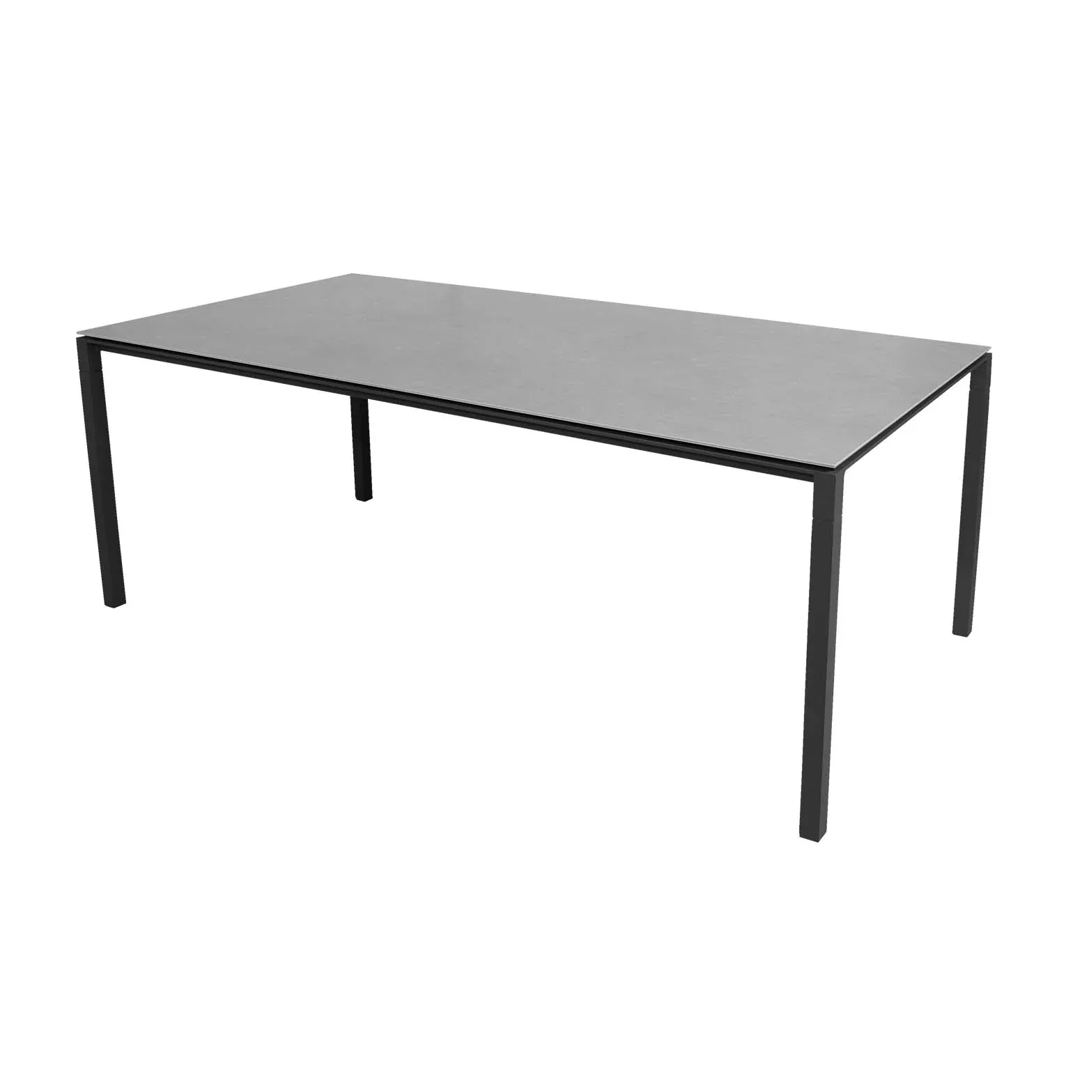 Tavolo Pure 200x100 cm Concrete grey-lava grey,  Cane-line