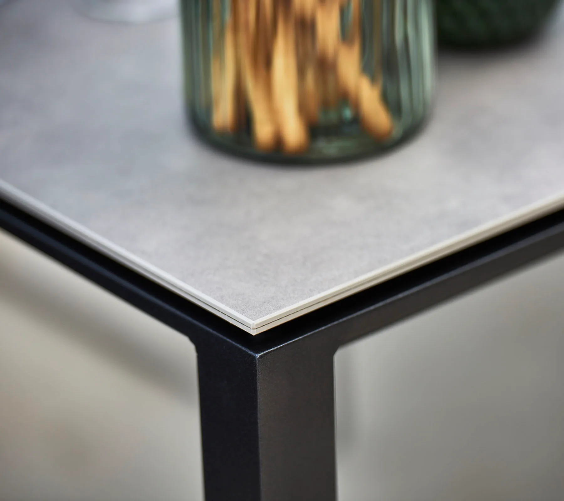 Tavolo Pure 200x100 cm Concrete grey-lava grey,  Cane-line