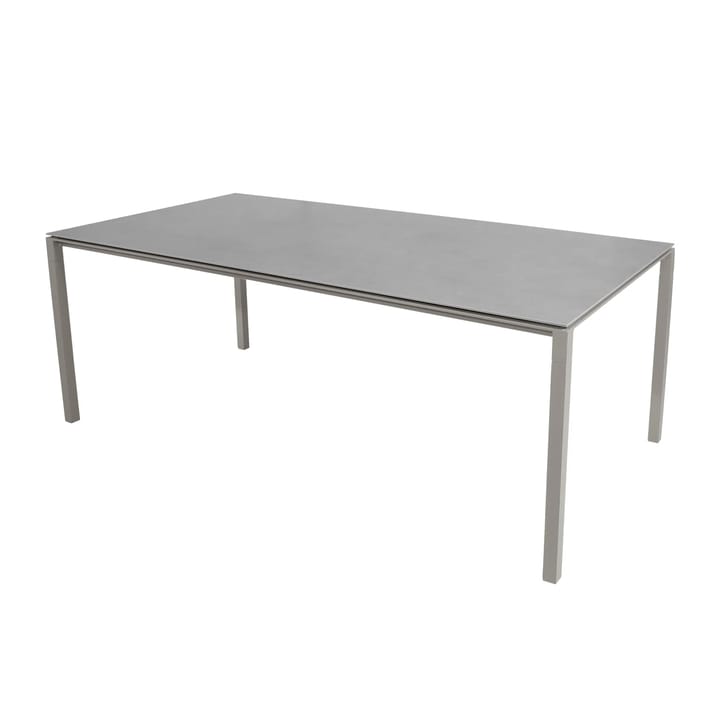 Tavolo Pure 200x100 cm Concrete grey-taupe - undefined - Cane-line