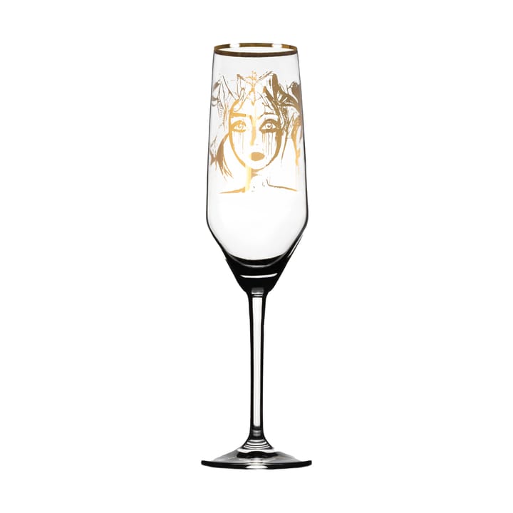 Bicchiere da champagne Gold Edition Slice of Life - 30 cl - Carolina Gynning