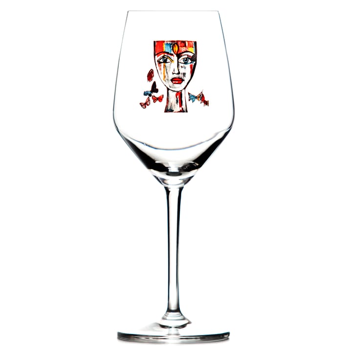 Bicchiere da vino bianco/rosé Butterfly Messenger  - 40 cl - Carolina Gynning
